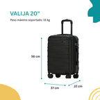 Set de 3 Maletas de Viaje Praga