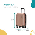 Set de 3 Maletas de Viaje Bali
