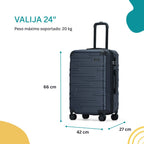 Set de 3 Maletas de Viaje Praga
