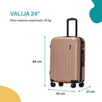 Set de 3 Maletas de Viaje Bali