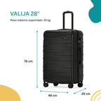Set de 3 Maletas de Viaje Praga