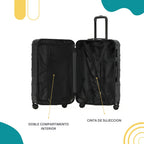 Set de 3 Maletas de Viaje Praga