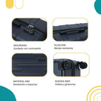 Set de 3 Maletas de Viaje Praga